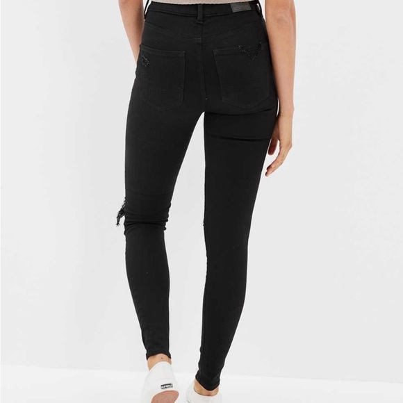 American Eagle NEXT LEVEL RIPPED HIGH V-RISE JEGGING - Picture 2 of 8